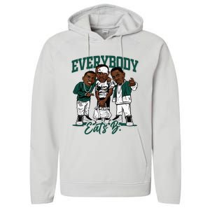 Money Cash Streetwear Matching Oxidized Green 4s Performance Fleece Hoodie