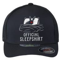 Mothman Cryptid Sleep Flexfit Unipanel Trucker Cap