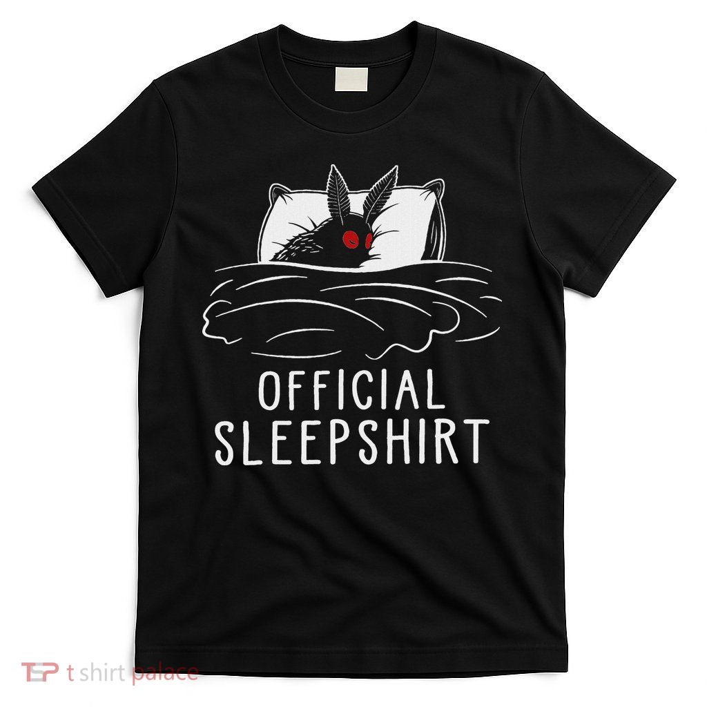 Mothman Cryptid Sleep T-Shirt