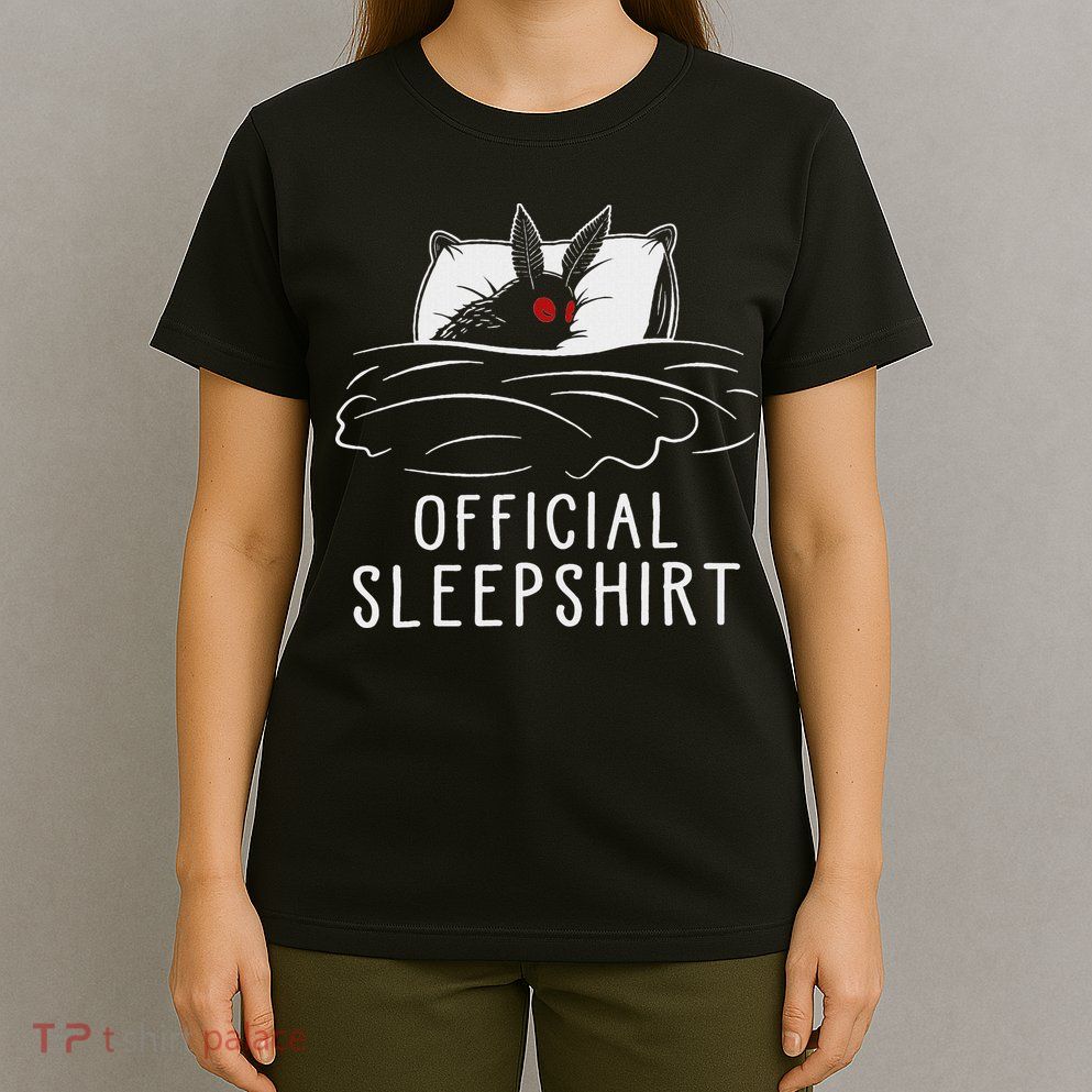Mothman Cryptid Sleep T-Shirt