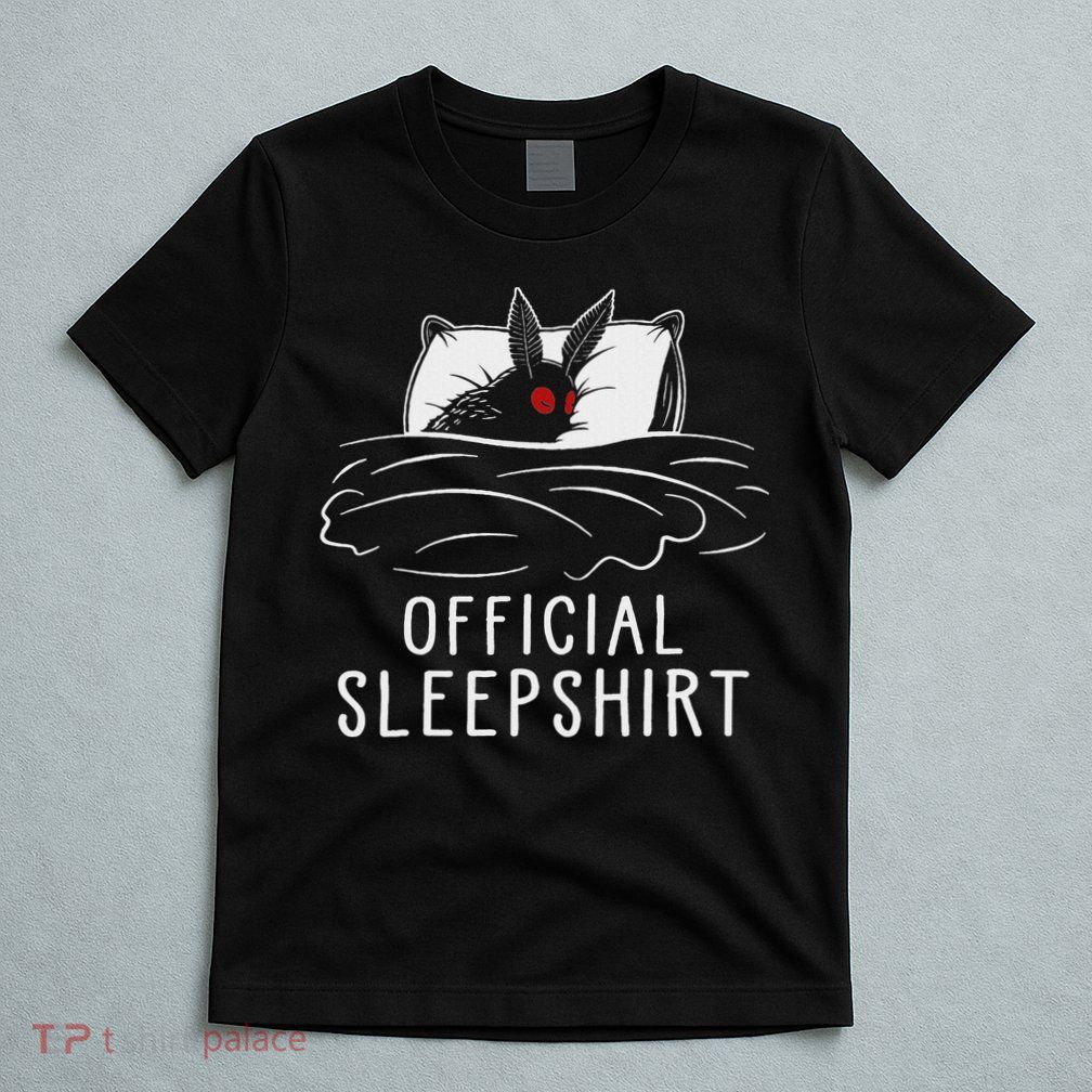 Mothman Cryptid Sleep T-Shirt