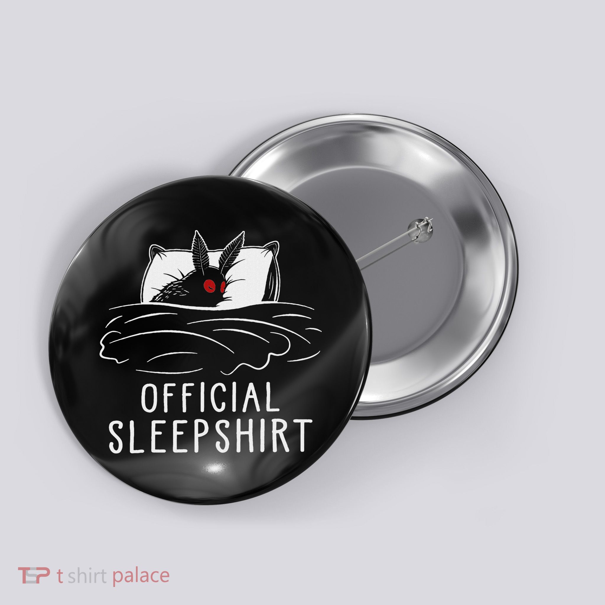 Mothman Cryptid Sleep Button