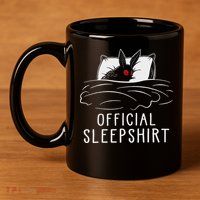 Mothman Cryptid Sleep 11oz C Handle Ceramic Mug