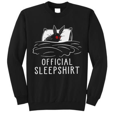 Mothman Cryptid Sleep Tall Sweatshirt