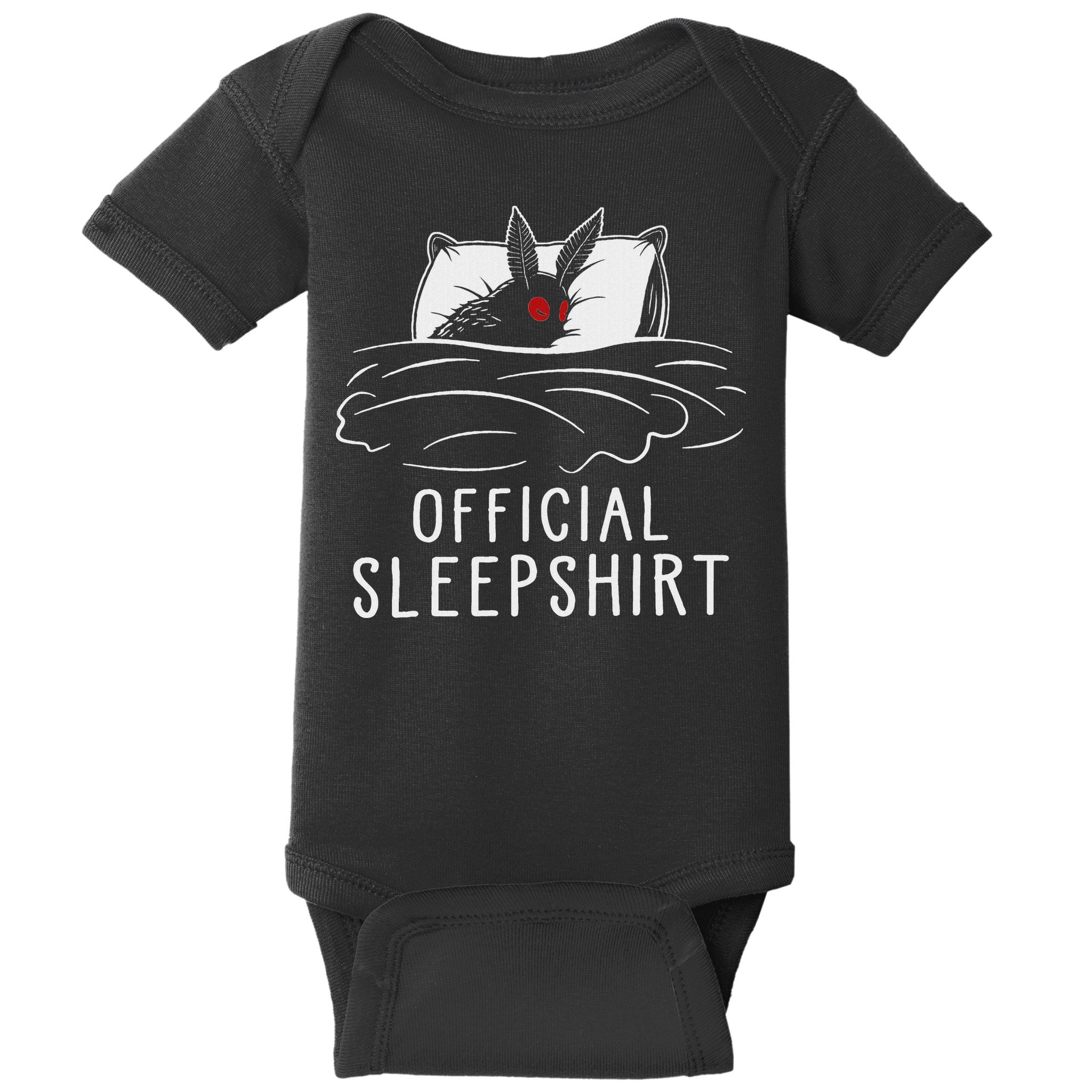 Mothman Cryptid Sleep Baby Bodysuit