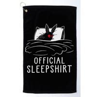 Mothman Cryptid Sleep Golf Towel