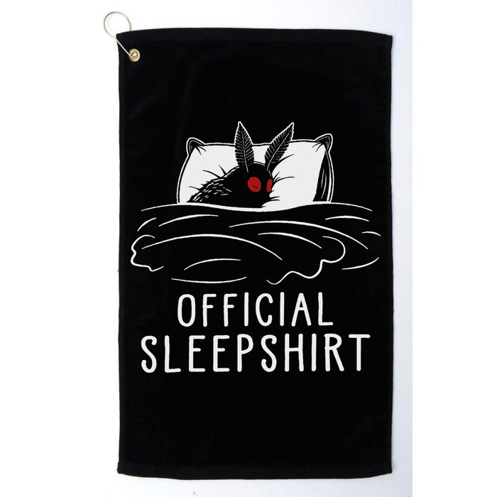 Mothman Cryptid Sleep Golf Towel