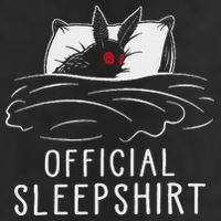 Mothman Cryptid Sleep Golf Towel
