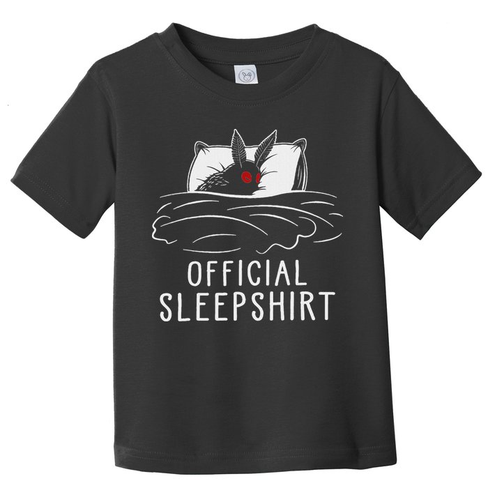 Mothman Cryptid Sleep Toddler T-Shirt