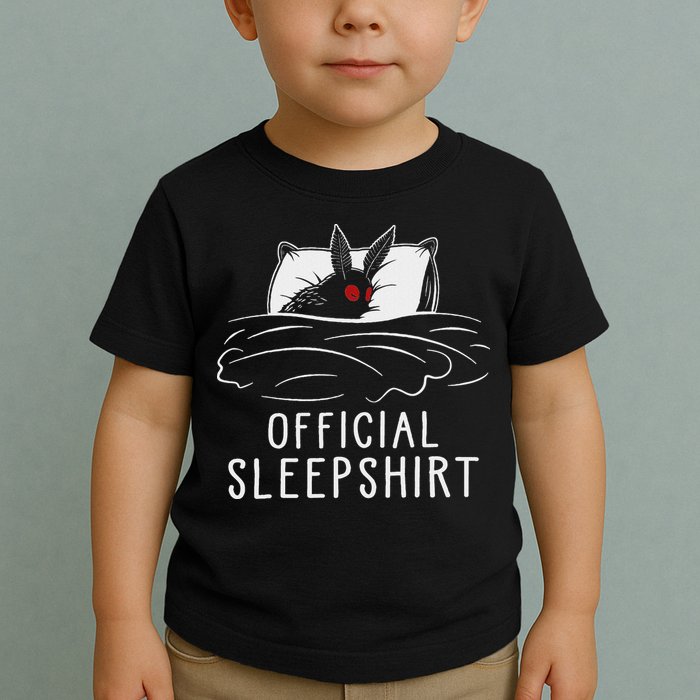 Mothman Cryptid Sleep Toddler T-Shirt