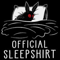 Mothman Cryptid Sleep Short Acrylic Beanie