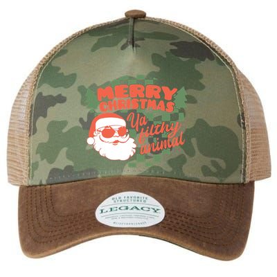 Merry Christmas Santa Ya Filthy Animal Legacy Tie Dye Trucker Hat