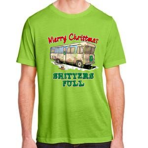 Christmas Vacation, Merry Christmas Shitters Full, Christmas Ugly Adult ChromaSoft Performance T-Shirt