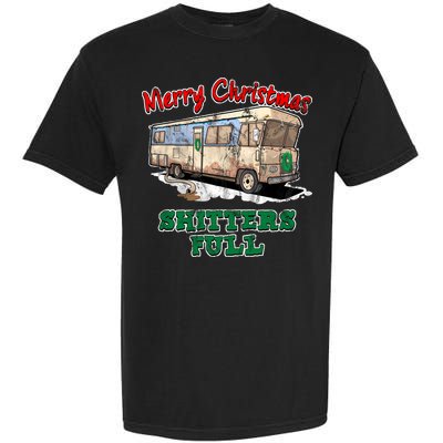 Christmas Vacation, Merry Christmas Shitters Full, Christmas Ugly Garment-Dyed Heavyweight T-Shirt