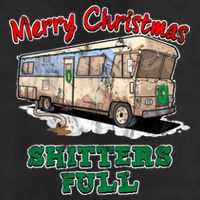 Christmas Vacation, Merry Christmas Shitters Full, Christmas Ugly 7 Panel Mesh Trucker Snapback Hat