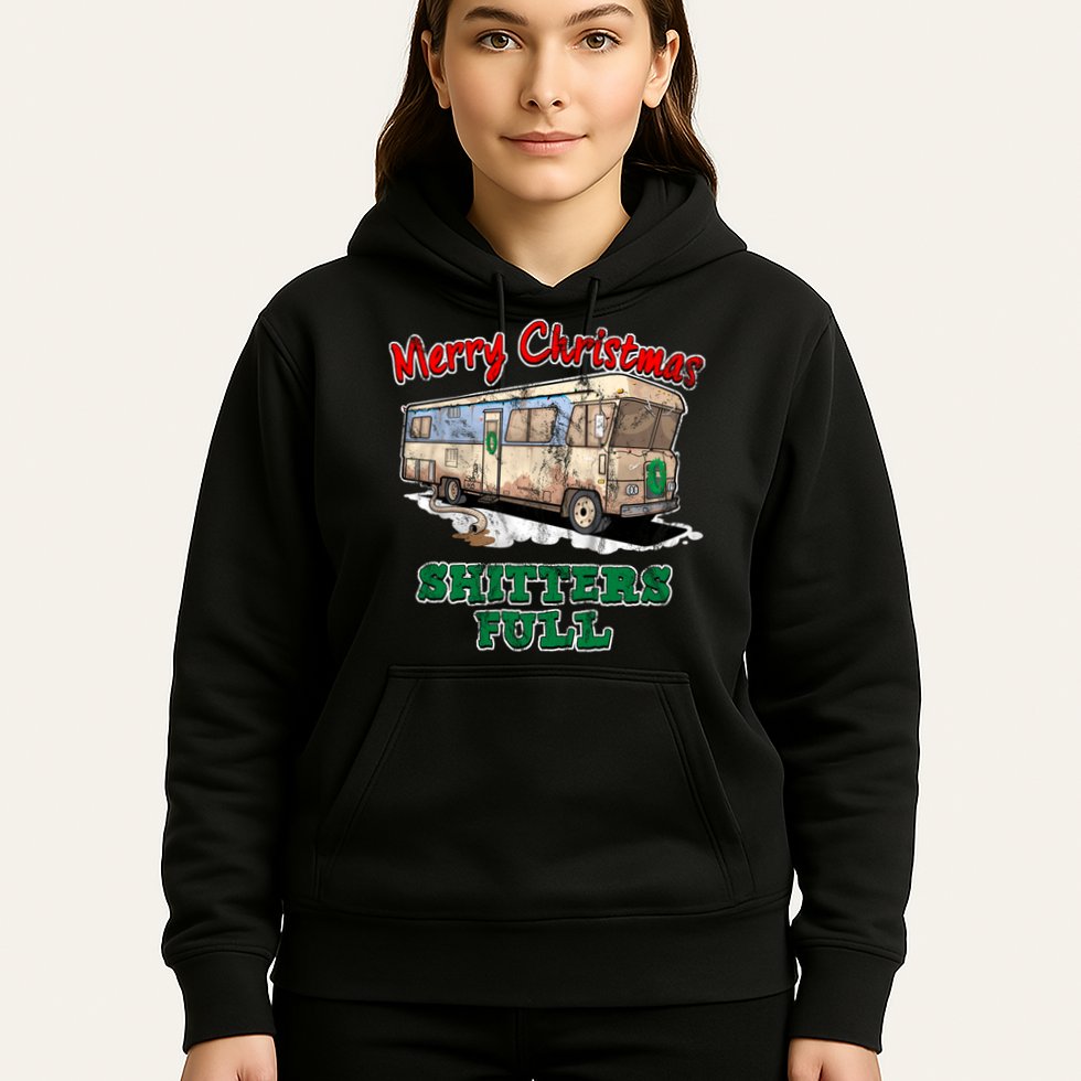 Christmas Vacation, Merry Christmas Shitters Full, Christmas Ugly Hoodie