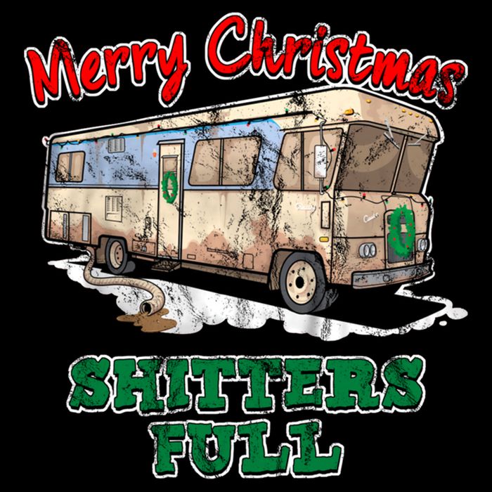 Christmas Vacation, Merry Christmas Shitters Full, Christmas Ugly Apron