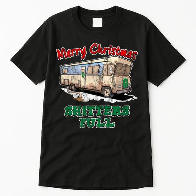 Christmas Vacation, Merry Christmas Shitters Full, Christmas Ugly Tall T-Shirt