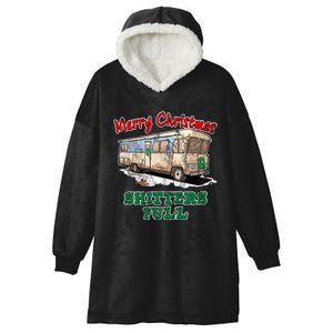 Christmas Vacation, Merry Christmas Shitters Full, Christmas Ugly Hooded Wearable Blanket