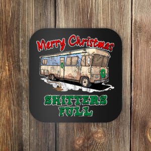 Christmas Vacation, Merry Christmas Shitters Full, Christmas Ugly Coaster