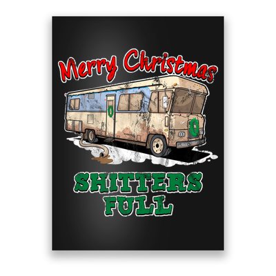 Christmas Vacation, Merry Christmas Shitters Full, Christmas Ugly Poster