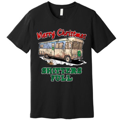 Christmas Vacation, Merry Christmas Shitters Full, Christmas Ugly Premium T-Shirt
