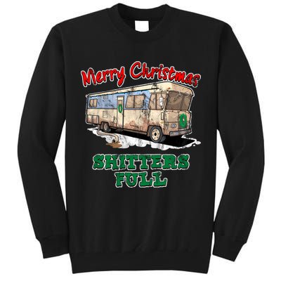 Christmas Vacation, Merry Christmas Shitters Full, Christmas Ugly Tall Sweatshirt
