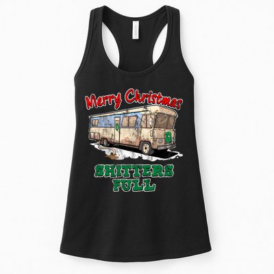 Christmas Vacation, Merry Christmas Shitters Full, Christmas Ugly Womens Tank Top