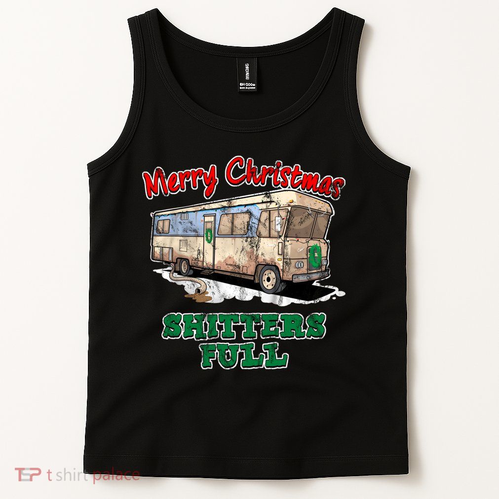 Christmas Vacation, Merry Christmas Shitters Full, Christmas Ugly Tank Top