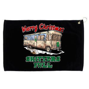 Christmas Vacation, Merry Christmas Shitters Full, Christmas Ugly Grommeted Golf Towel