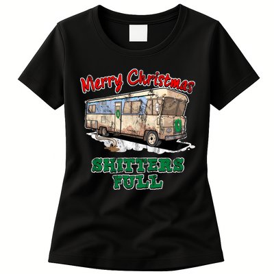 Christmas Vacation, Merry Christmas Shitters Full, Christmas Ugly Womens T-Shirt