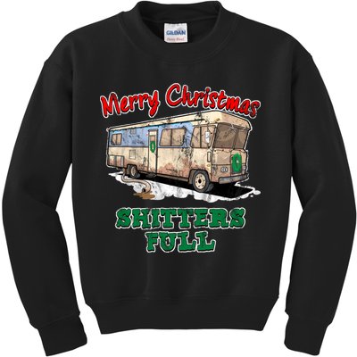 Christmas Vacation, Merry Christmas Shitters Full, Christmas Ugly Kids Sweatshirt