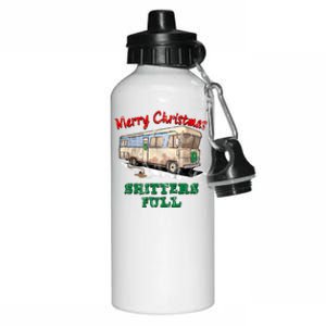 Christmas Vacation, Merry Christmas Shitters Full, Christmas Ugly Aluminum Water Bottle