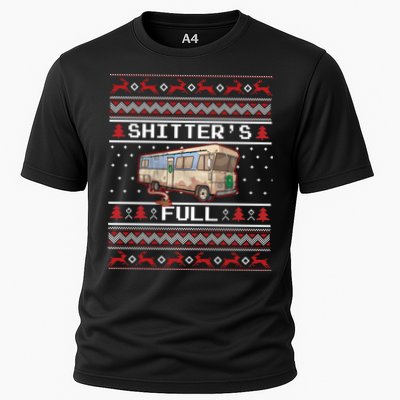 Christmas Vacation, Merry Christmas Shitters Full, Christmas Ugly Cooling Performance Crew T-Shirt
