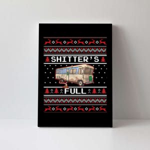 Christmas Vacation, Merry Christmas Shitters Full, Christmas Ugly Canvas