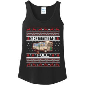 Christmas Vacation, Merry Christmas Shitters Full, Christmas Ugly Ladies Essential Tank