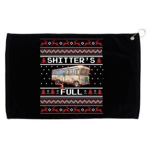 Christmas Vacation, Merry Christmas Shitters Full, Christmas Ugly Grommeted Golf Towel