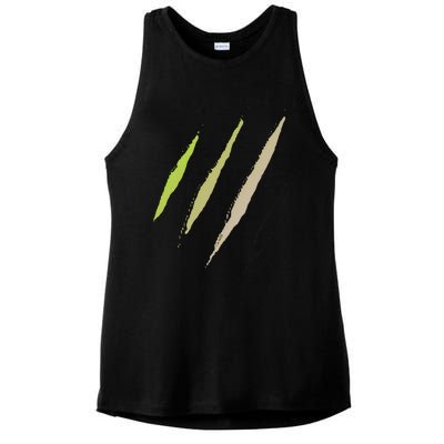 Monster Claw Scratch Ladies PosiCharge Tri-Blend Wicking Tank