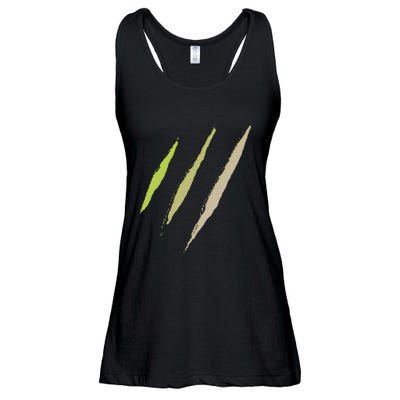 Monster Claw Scratch Ladies Essential Flowy Tank