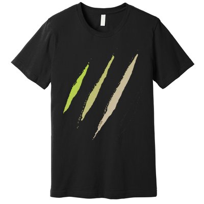 Monster Claw Scratch Premium T-Shirt