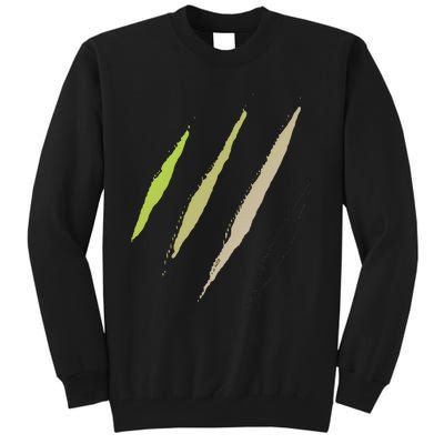 Monster Claw Scratch Tall Sweatshirt