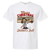 Christmas Vacation, Merry Christmas Shitters Full, Christmas Ugly Garment-Dyed Heavyweight T-Shirt