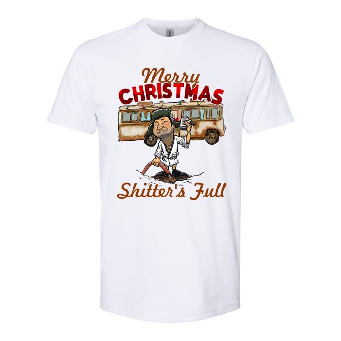 Christmas Vacation, Merry Christmas Shitters Full, Christmas Ugly Softstyle CVC T-Shirt