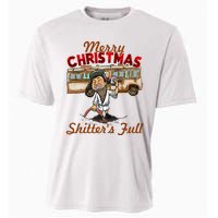 Christmas Vacation, Merry Christmas Shitters Full, Christmas Ugly Cooling Performance Crew T-Shirt