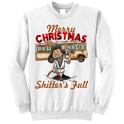 Merry Christmas Shitters Full Ugly Sweatshirt