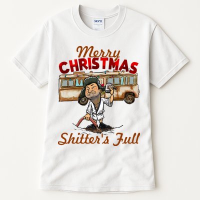 Merry Christmas Shitters Full Ugly Tall T-Shirt