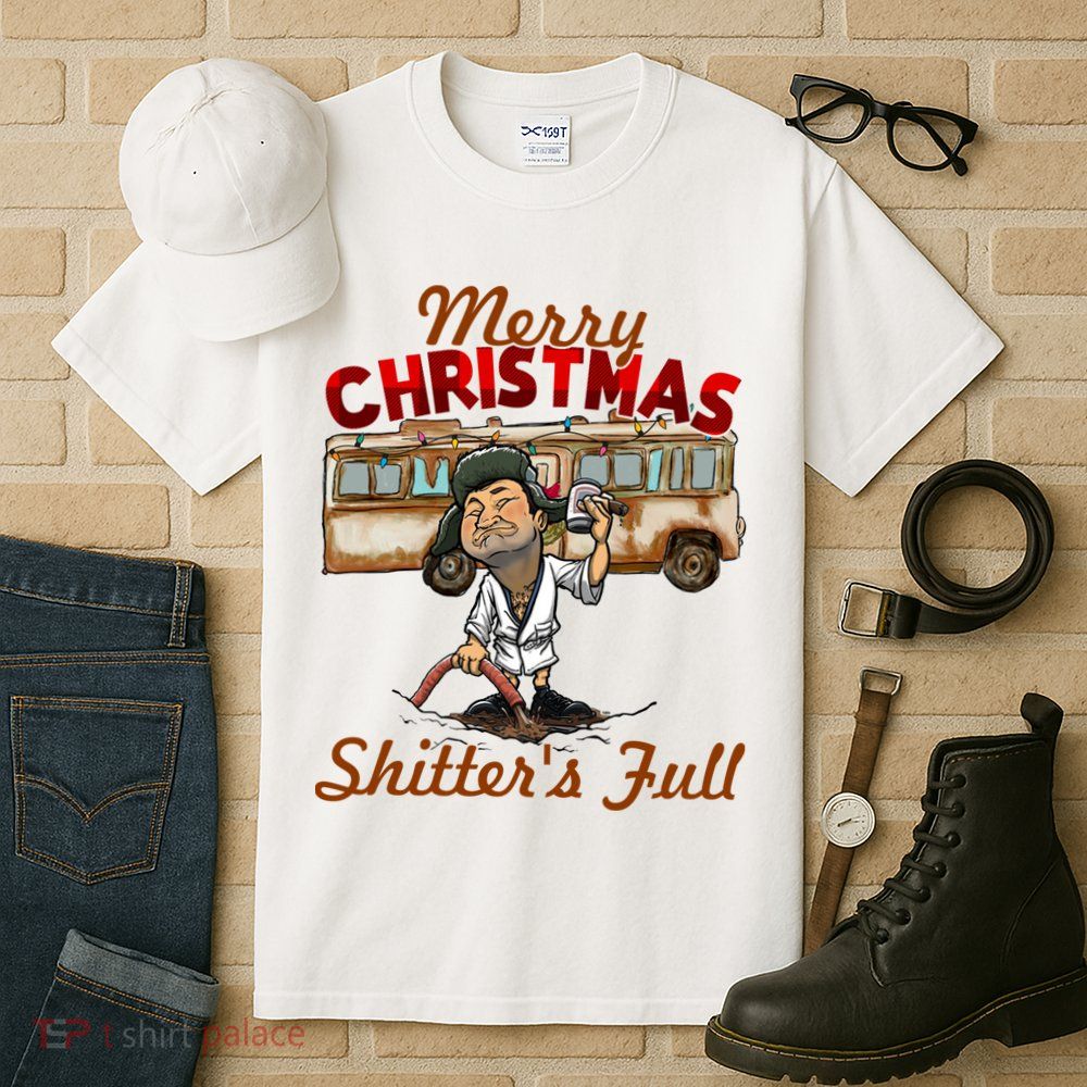 Merry Christmas Shitters Full Ugly Tall T-Shirt