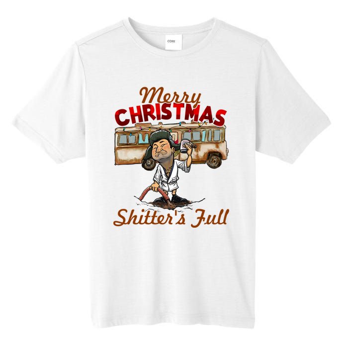 Christmas Vacation, Merry Christmas Shitters Full, Christmas Ugly Tall Fusion ChromaSoft Performance T-Shirt