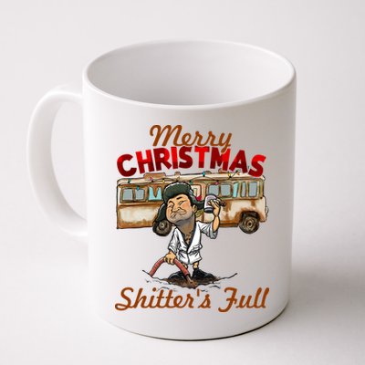 Merry Christmas Shitters Full Ugly Mug