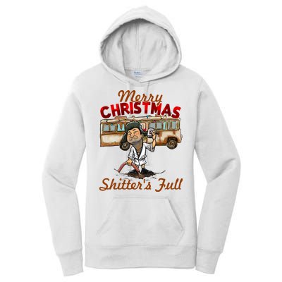 Merry Christmas Shitters Full Ugly Women's Pullover Hoodie